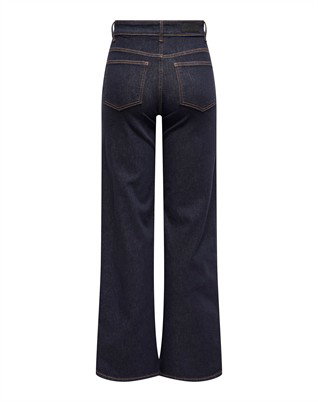 Only - OnlMadison Blush Wide Jeans - Dark Blue Denim